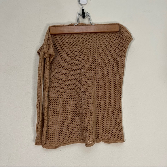 Camila Coelho Tan Swim Coverup Sao Paolo Adjustable Wrap Skirt Revolve Beachy XS - Picture 10 of 13